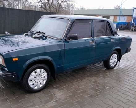 Зеленый ВАЗ 2107, объемом двигателя 1.6 л и пробегом 71 тыс. км за 1550 $, фото 3 на Automoto.ua