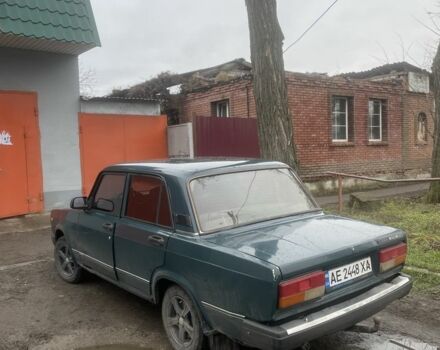 Зеленый ВАЗ 2107, объемом двигателя 1.6 л и пробегом 130 тыс. км за 1000 $, фото 4 на Automoto.ua