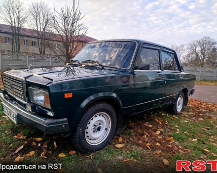 Зеленый ВАЗ 2107, объемом двигателя 1.5 л и пробегом 38 тыс. км за 1500 $, фото 6 на Automoto.ua