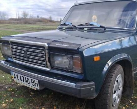 Зеленый ВАЗ 2107, объемом двигателя 1.5 л и пробегом 33 тыс. км за 2700 $, фото 6 на Automoto.ua