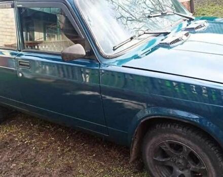 Зеленый ВАЗ 2107, объемом двигателя 1.5 л и пробегом 155 тыс. км за 1650 $, фото 1 на Automoto.ua