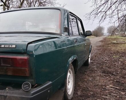 Зеленый ВАЗ 2107, объемом двигателя 1.5 л и пробегом 123 тыс. км за 711 $, фото 3 на Automoto.ua