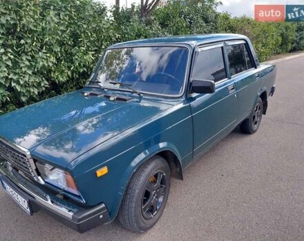 Зеленый ВАЗ 2107, объемом двигателя 1.5 л и пробегом 81 тыс. км за 2400 $, фото 5 на Automoto.ua