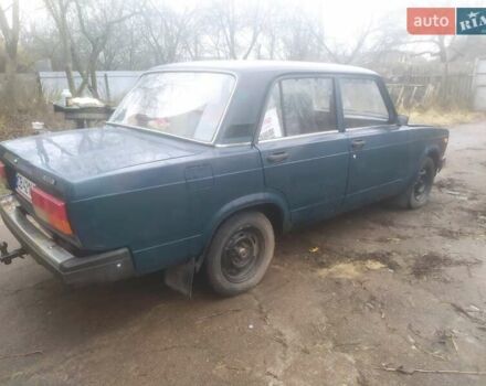 Зеленый ВАЗ 2107, объемом двигателя 1.5 л и пробегом 79 тыс. км за 1532 $, фото 6 на Automoto.ua