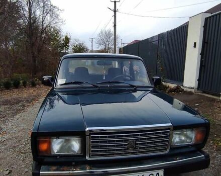 Зеленый ВАЗ 2107, объемом двигателя 1.57 л и пробегом 89 тыс. км за 1450 $, фото 1 на Automoto.ua