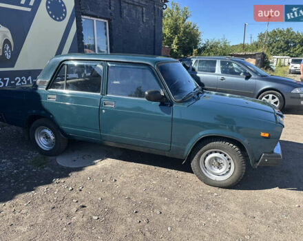 Зеленый ВАЗ 2107, объемом двигателя 1.45 л и пробегом 189 тыс. км за 1250 $, фото 6 на Automoto.ua