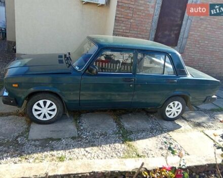Зеленый ВАЗ 2107, объемом двигателя 1.5 л и пробегом 119 тыс. км за 1100 $, фото 3 на Automoto.ua
