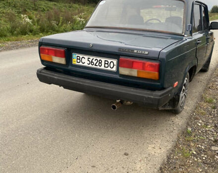 Зелений ВАЗ 2107, об'ємом двигуна 1.5 л та пробігом 260 тис. км за 1200 $, фото 3 на Automoto.ua