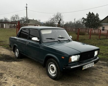 Зеленый ВАЗ 2107, объемом двигателя 1.6 л и пробегом 170 тыс. км за 1066 $, фото 1 на Automoto.ua