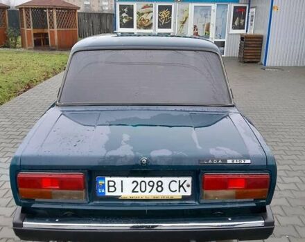 Зелений ВАЗ 2107, об'ємом двигуна 1.6 л та пробігом 71 тис. км за 1550 $, фото 4 на Automoto.ua