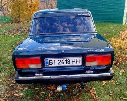 Зеленый ВАЗ 2107, объемом двигателя 1.5 л и пробегом 38 тыс. км за 1500 $, фото 4 на Automoto.ua