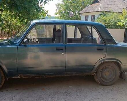 Зеленый ВАЗ 2107, объемом двигателя 1.5 л и пробегом 105 тыс. км за 1800 $, фото 1 на Automoto.ua