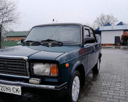 Зеленый ВАЗ 2107, объемом двигателя 1.6 л и пробегом 71 тыс. км за 1550 $, фото 1 на Automoto.ua