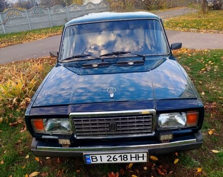 Зеленый ВАЗ 2107, объемом двигателя 1.5 л и пробегом 38 тыс. км за 1500 $, фото 1 на Automoto.ua