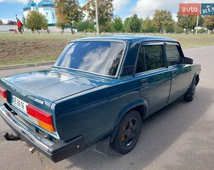 Зеленый ВАЗ 2107, объемом двигателя 1.5 л и пробегом 81 тыс. км за 2400 $, фото 3 на Automoto.ua