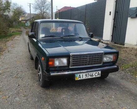 Зеленый ВАЗ 2107, объемом двигателя 1.57 л и пробегом 89 тыс. км за 1450 $, фото 4 на Automoto.ua