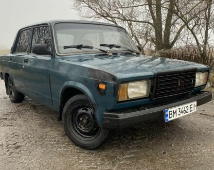 Зеленый ВАЗ 2107, объемом двигателя 1.5 л и пробегом 30 тыс. км за 1100 $, фото 1 на Automoto.ua