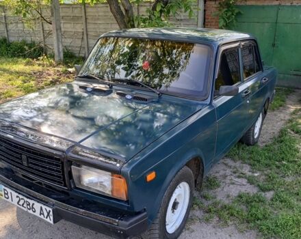 Зелений ВАЗ 2107, об'ємом двигуна 1.5 л та пробігом 199 тис. км за 850 $, фото 1 на Automoto.ua