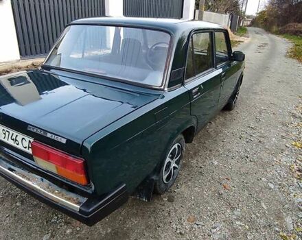 Зеленый ВАЗ 2107, объемом двигателя 1.57 л и пробегом 89 тыс. км за 1450 $, фото 2 на Automoto.ua