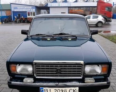 Зелений ВАЗ 2107, об'ємом двигуна 1.6 л та пробігом 71 тис. км за 1550 $, фото 1 на Automoto.ua