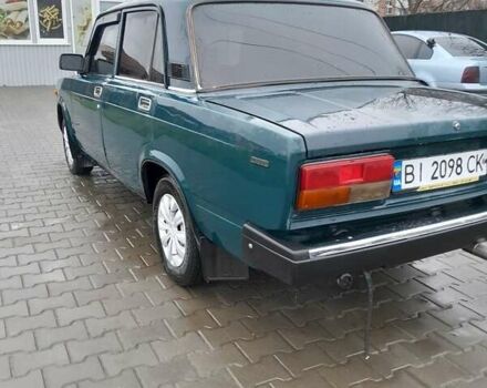 Зелений ВАЗ 2107, об'ємом двигуна 1.6 л та пробігом 71 тис. км за 1550 $, фото 3 на Automoto.ua