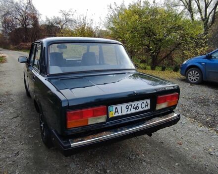 Зеленый ВАЗ 2107, объемом двигателя 1.6 л и пробегом 98 тыс. км за 1499 $, фото 3 на Automoto.ua