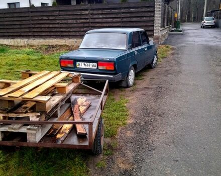 Зелений ВАЗ 2107, об'ємом двигуна 1.5 л та пробігом 103 тис. км за 1500 $, фото 3 на Automoto.ua