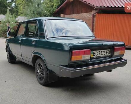 Зелений ВАЗ 2107, об'ємом двигуна 1.45 л та пробігом 65 тис. км за 2100 $, фото 6 на Automoto.ua