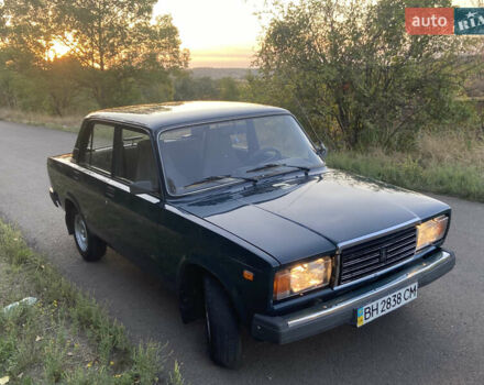 Зеленый ВАЗ 2107, объемом двигателя 1.6 л и пробегом 89 тыс. км за 2450 $, фото 8 на Automoto.ua