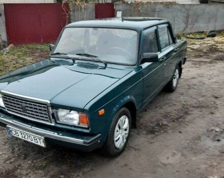 Зеленый ВАЗ 2107, объемом двигателя 1.5 л и пробегом 45 тыс. км за 1645 $, фото 1 на Automoto.ua