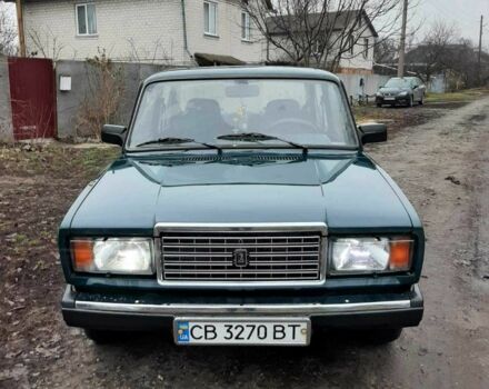 Зеленый ВАЗ 2107, объемом двигателя 1.5 л и пробегом 45 тыс. км за 1645 $, фото 5 на Automoto.ua