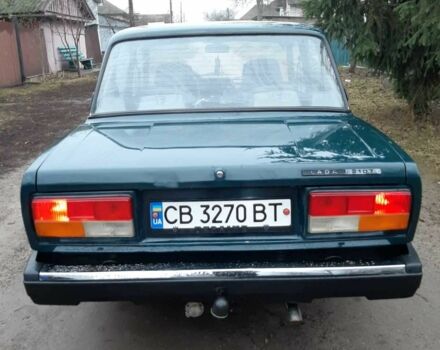 Зеленый ВАЗ 2107, объемом двигателя 1.5 л и пробегом 45 тыс. км за 1645 $, фото 4 на Automoto.ua