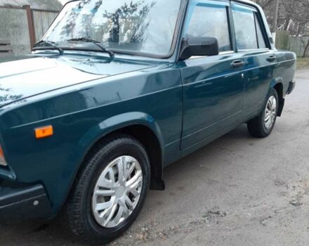 Зеленый ВАЗ 2107, объемом двигателя 1.5 л и пробегом 45 тыс. км за 1645 $, фото 3 на Automoto.ua