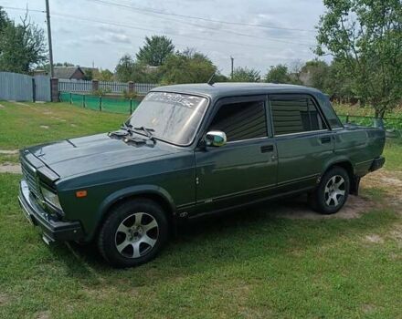 Зеленый ВАЗ 2107, объемом двигателя 1.6 л и пробегом 118 тыс. км за 2400 $, фото 4 на Automoto.ua