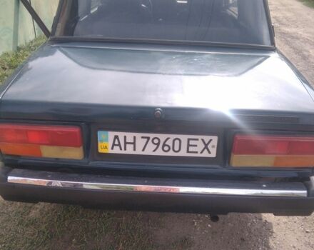 Зеленый ВАЗ 2107, объемом двигателя 1.6 л и пробегом 206 тыс. км за 1353 $, фото 1 на Automoto.ua