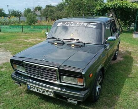 Зеленый ВАЗ 2107, объемом двигателя 1.6 л и пробегом 118 тыс. км за 2400 $, фото 3 на Automoto.ua