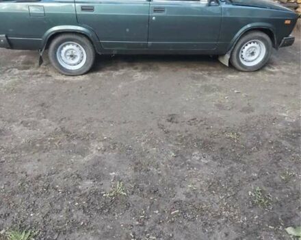 Зеленый ВАЗ 2107, объемом двигателя 1.6 л и пробегом 30 тыс. км за 3000 $, фото 1 на Automoto.ua