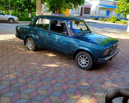Зеленый ВАЗ 2107, объемом двигателя 1.6 л и пробегом 74 тыс. км за 900 $, фото 2 на Automoto.ua