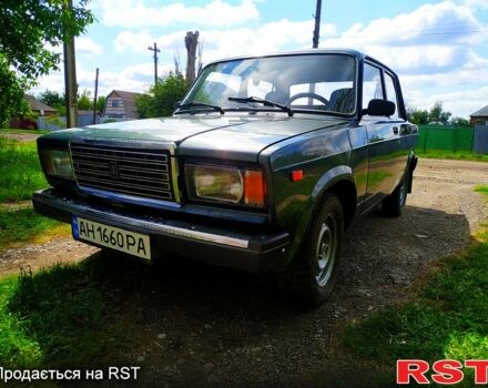 Зеленый ВАЗ 2107, объемом двигателя 1.6 л и пробегом 135 тыс. км за 1600 $, фото 1 на Automoto.ua