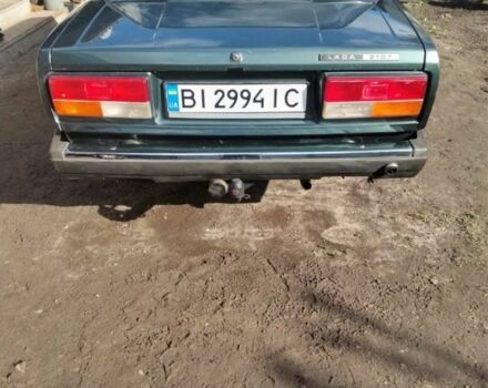 Зеленый ВАЗ 2107, объемом двигателя 1.6 л и пробегом 30 тыс. км за 3000 $, фото 1 на Automoto.ua