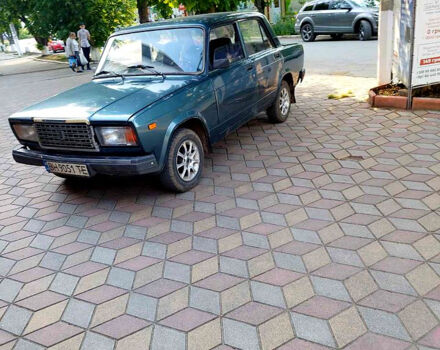 Зеленый ВАЗ 2107, объемом двигателя 1.6 л и пробегом 74 тыс. км за 900 $, фото 3 на Automoto.ua