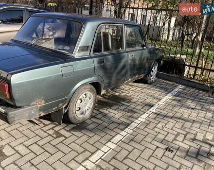 Зеленый ВАЗ 2107, объемом двигателя 1.57 л и пробегом 193 тыс. км за 850 $, фото 2 на Automoto.ua