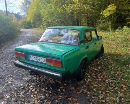 Зеленый ВАЗ 2107, объемом двигателя 1.6 л и пробегом 100 тыс. км за 1000 $, фото 3 на Automoto.ua