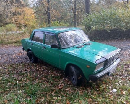 Зеленый ВАЗ 2107, объемом двигателя 1.6 л и пробегом 100 тыс. км за 1000 $, фото 1 на Automoto.ua