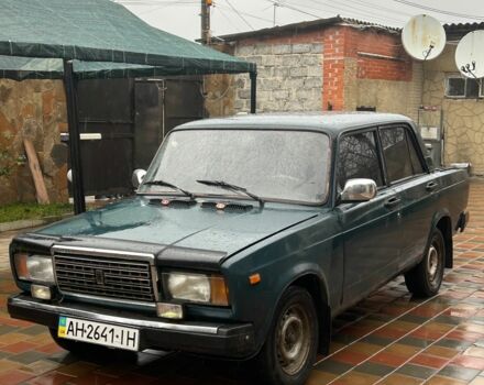 Зелений ВАЗ 2107, об'ємом двигуна 1.6 л та пробігом 100 тис. км за 546 $, фото 1 на Automoto.ua