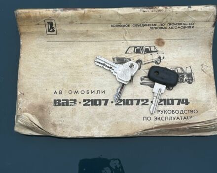 Зелений ВАЗ 2107, об'ємом двигуна 1.6 л та пробігом 100 тис. км за 546 $, фото 10 на Automoto.ua