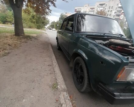 Зеленый ВАЗ 2107, объемом двигателя 1.5 л и пробегом 100 тыс. км за 792 $, фото 1 на Automoto.ua