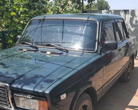 Зелений ВАЗ 2107, об'ємом двигуна 1.6 л та пробігом 73 тис. км за 2300 $, фото 1 на Automoto.ua