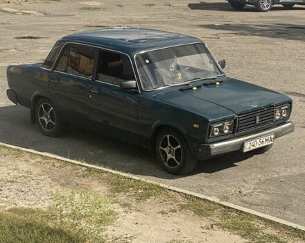Зелений ВАЗ 2107, об'ємом двигуна 1.6 л та пробігом 222 тис. км за 1300 $, фото 1 на Automoto.ua