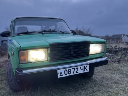 Зелений ВАЗ 2107, об'ємом двигуна 1.5 л та пробігом 50 тис. км за 616 $, фото 1 на Automoto.ua